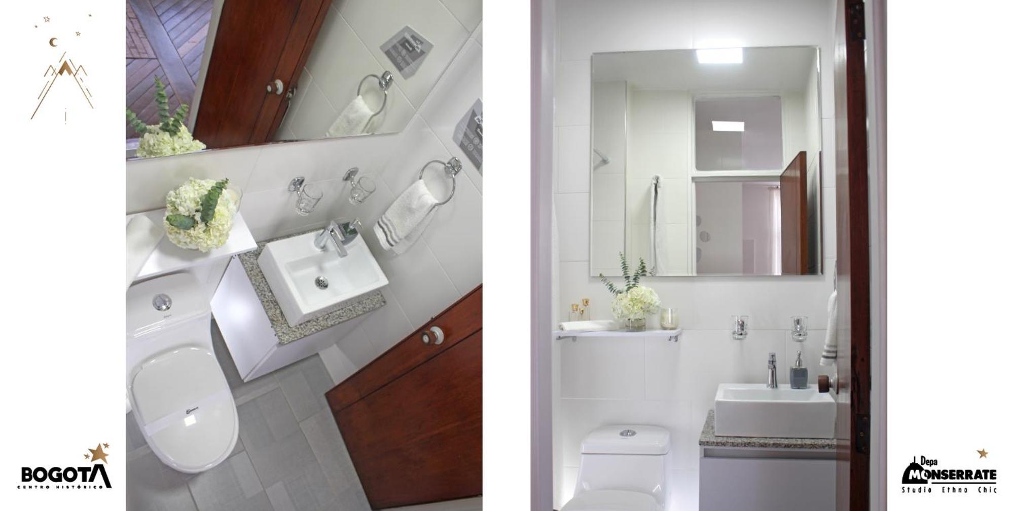 Depa Monserrate - Charming Historic Nest With Breathtaking Mountain Views - Apartaestudio Bogotá Extérieur photo